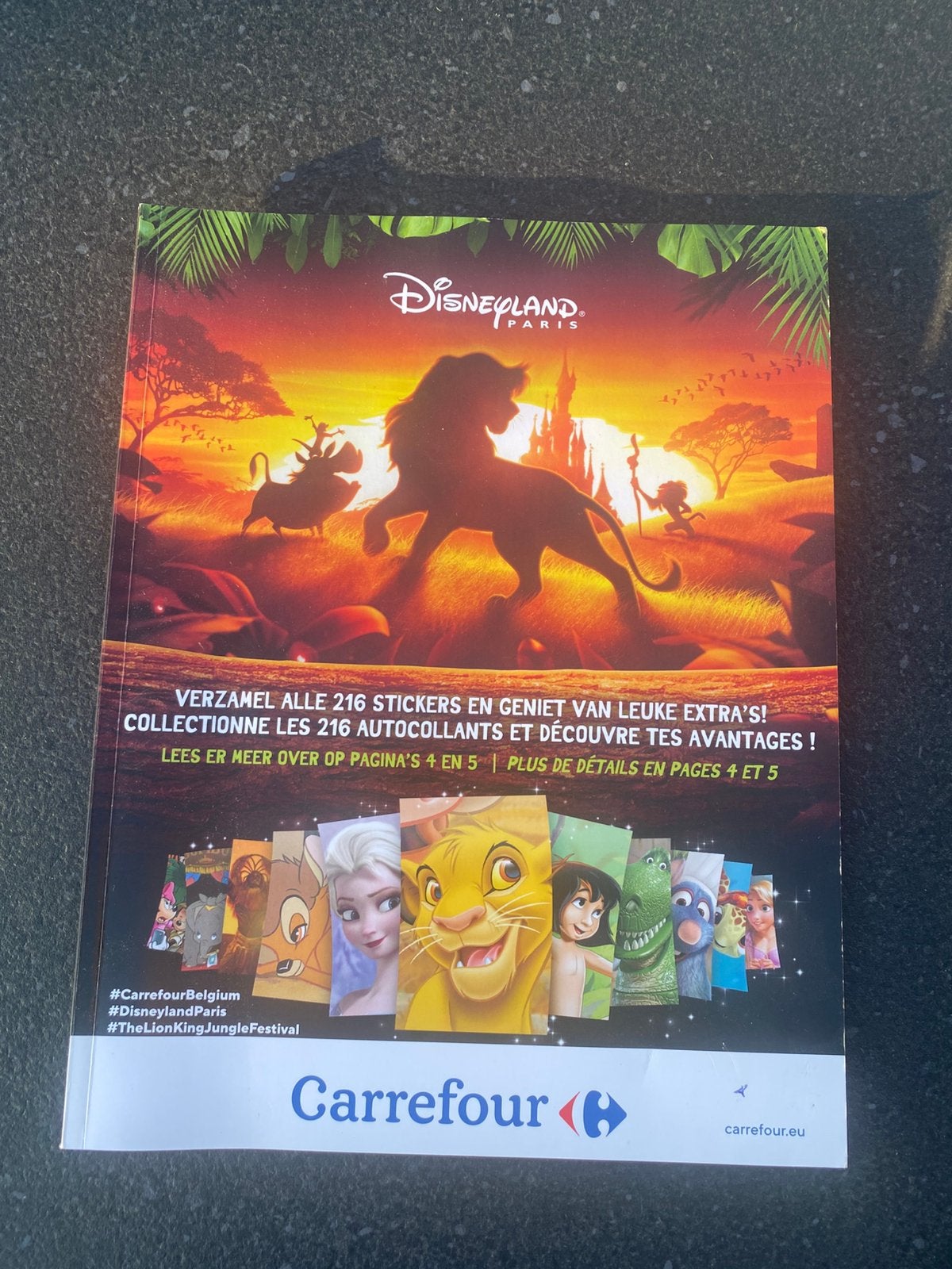 Disney verzamelboek, Verzamelen, Ophalen, Nieuw
