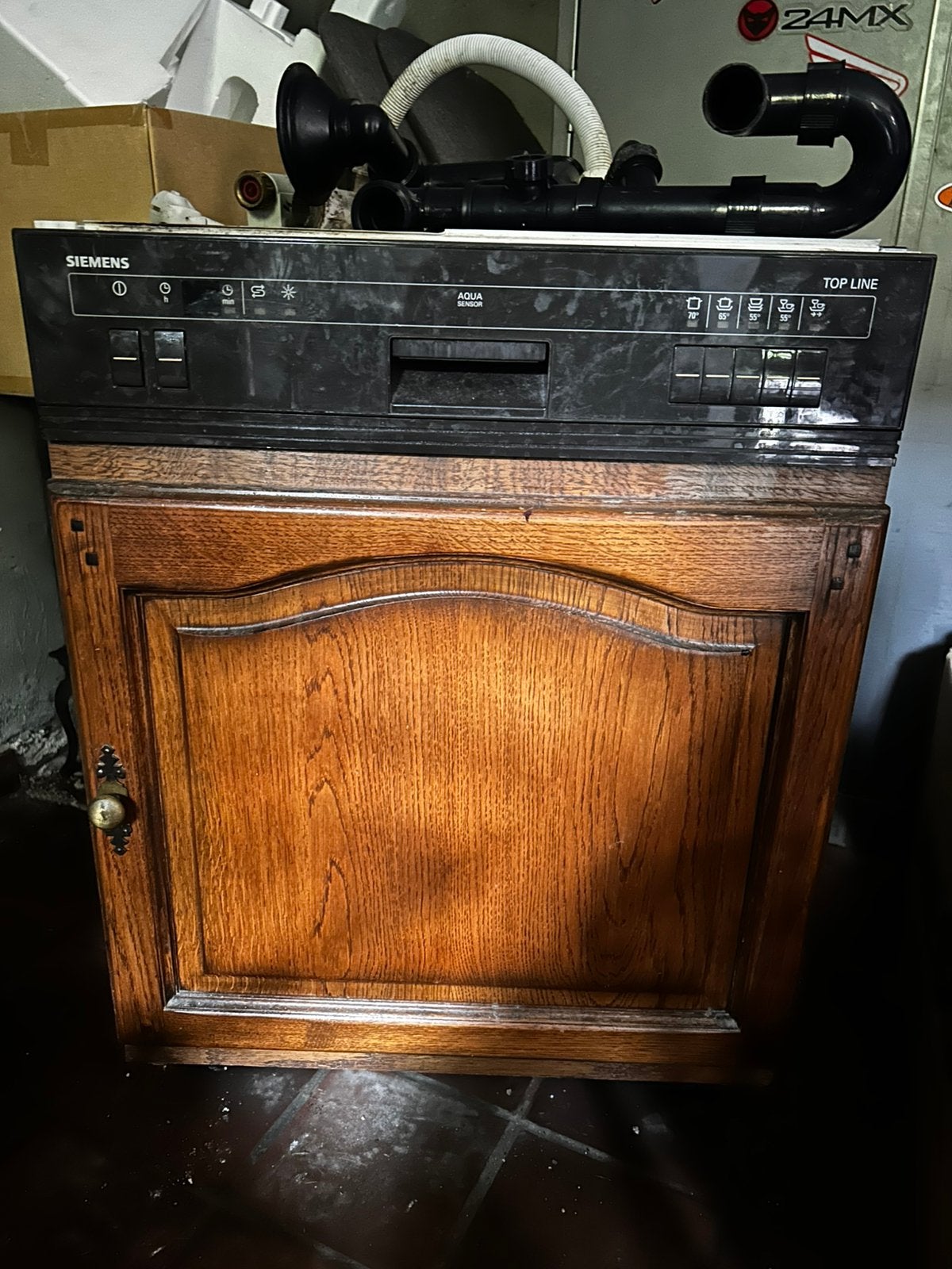 Vaatwas siemens topline, Ophalen