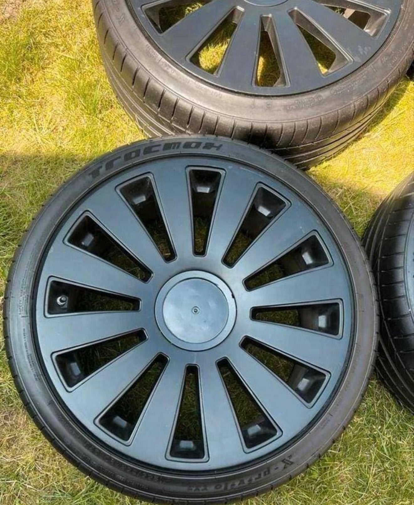 255 35 20 banden met velgen izgs, Auto-onderdelen, Ophalen, Gebruikt, 255 mm, Banden en Velgen