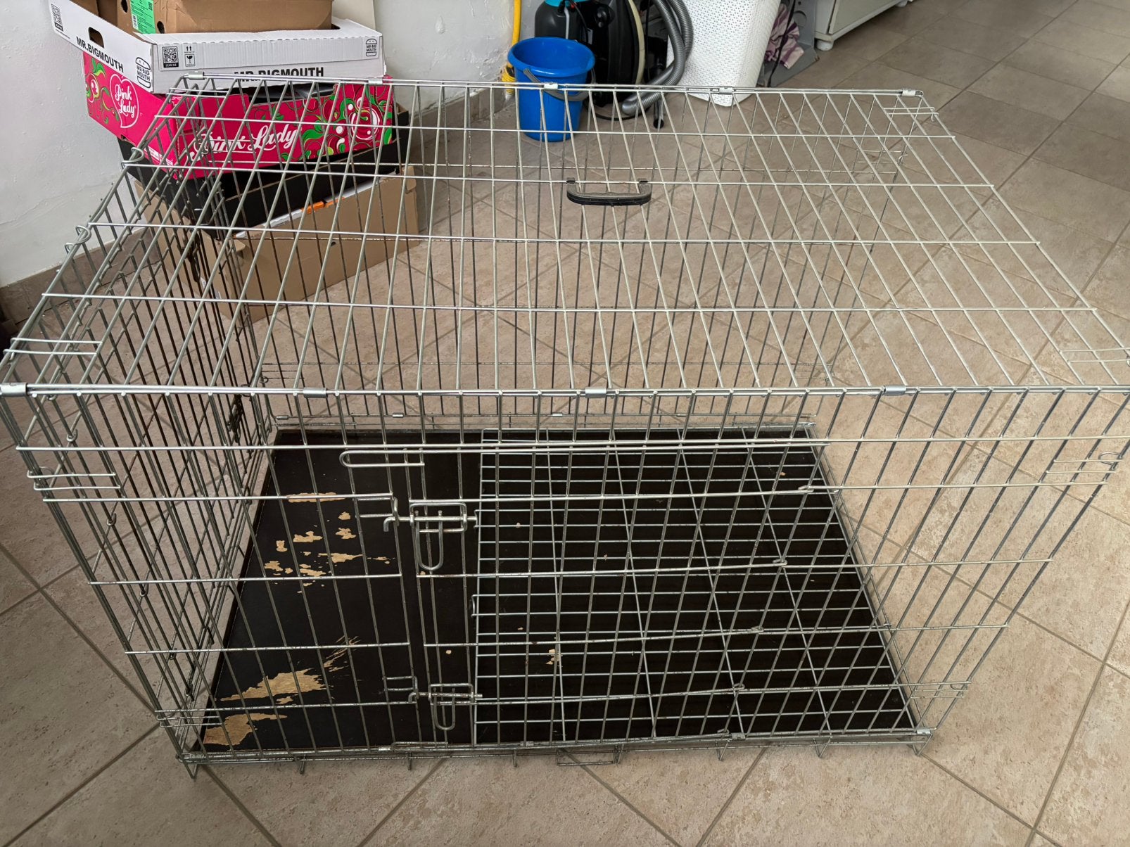 Gebruikte bench, Animaux & Accessoires, Maisons pour chiens, 65 à 100 cm, Enlèvement, 110 cm ou plus, Niche à chien