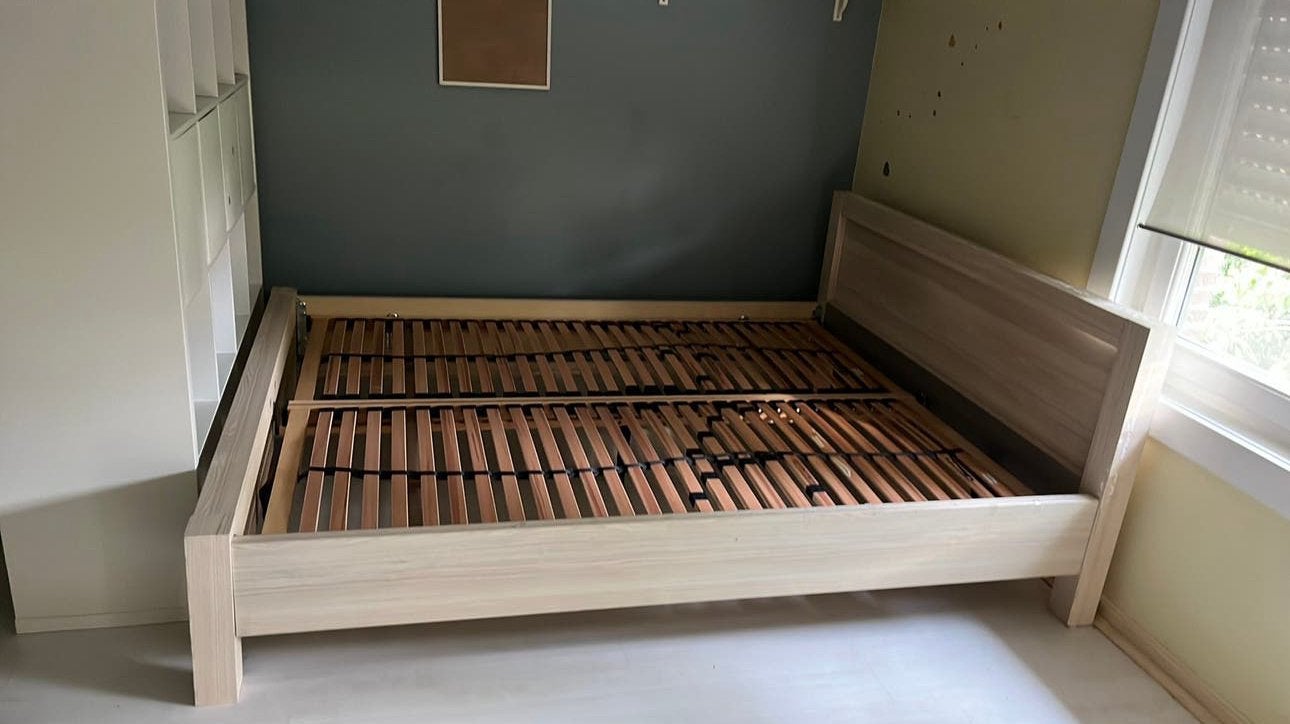Tweepersoonsbed, Ophalen, Gebruikt, Tweepersoons