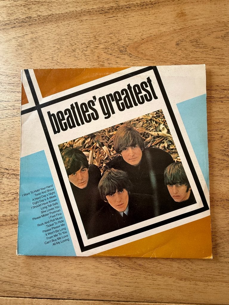 The Beatles – Beatles' Greatest – Zweedse Parlophone Persing, Enlèvement ou Envoi, Pop, Utilisé, Housse de protection extérieure