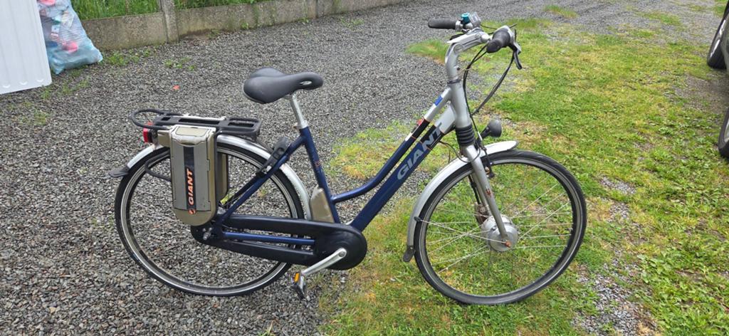 Oude elektrische damesfiets(giant), Fietsen en Brommers, Ophalen, Giant