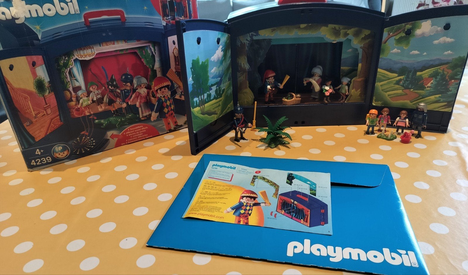 Playmobil theater 24€, Ophalen, Gebruikt, Overige typen, Overige series
