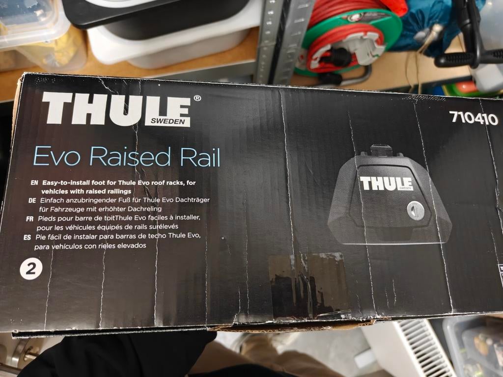 Thule Evo Raised Rail, Enlèvement ou Envoi, Utilisé