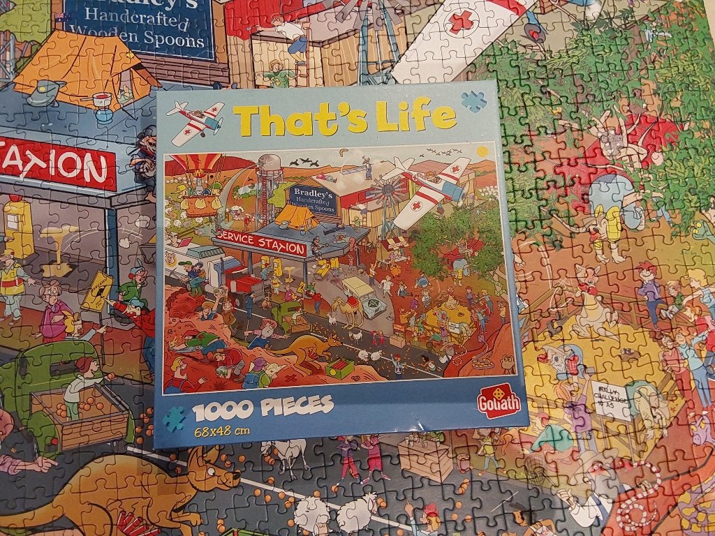 Puzzel that’s life 1000, Ophalen of Verzenden, Zo goed als nieuw