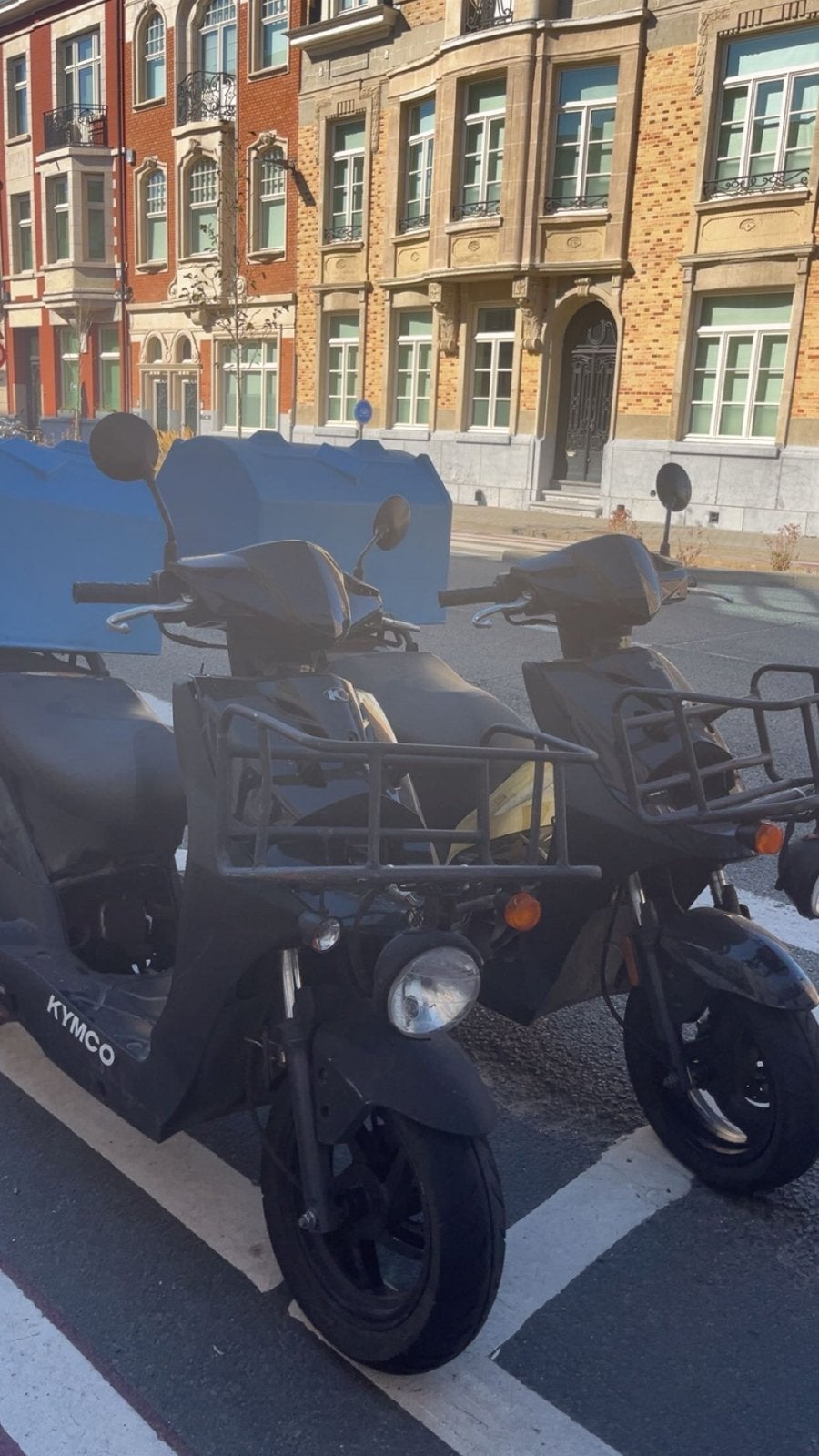 Koerier brommer met start problemen, Fietsen en Brommers, Scooters | Kymco, Gebruikt, Overige modellen, Ophalen of Verzenden