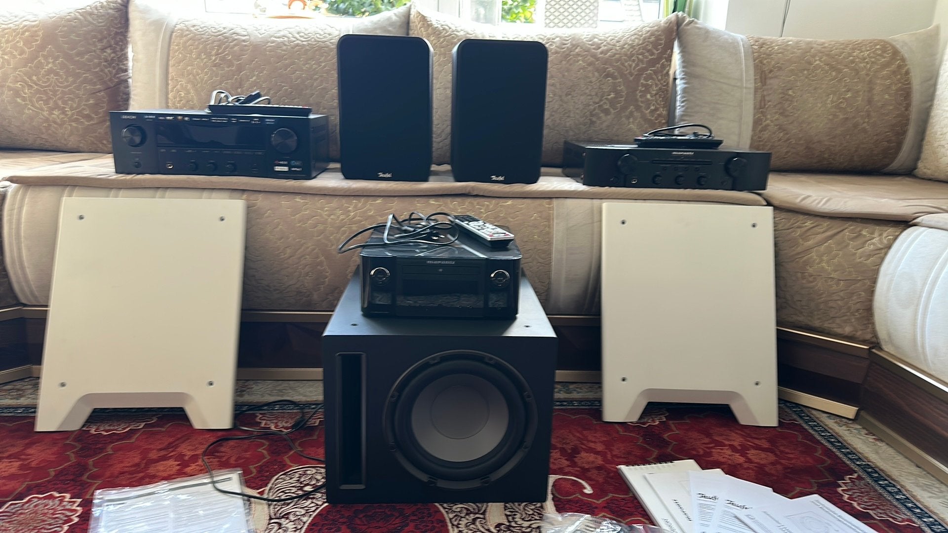 Système audio de qualité supérieure, TV, Hi-fi & Vidéo, Enlèvement, Comme neuf