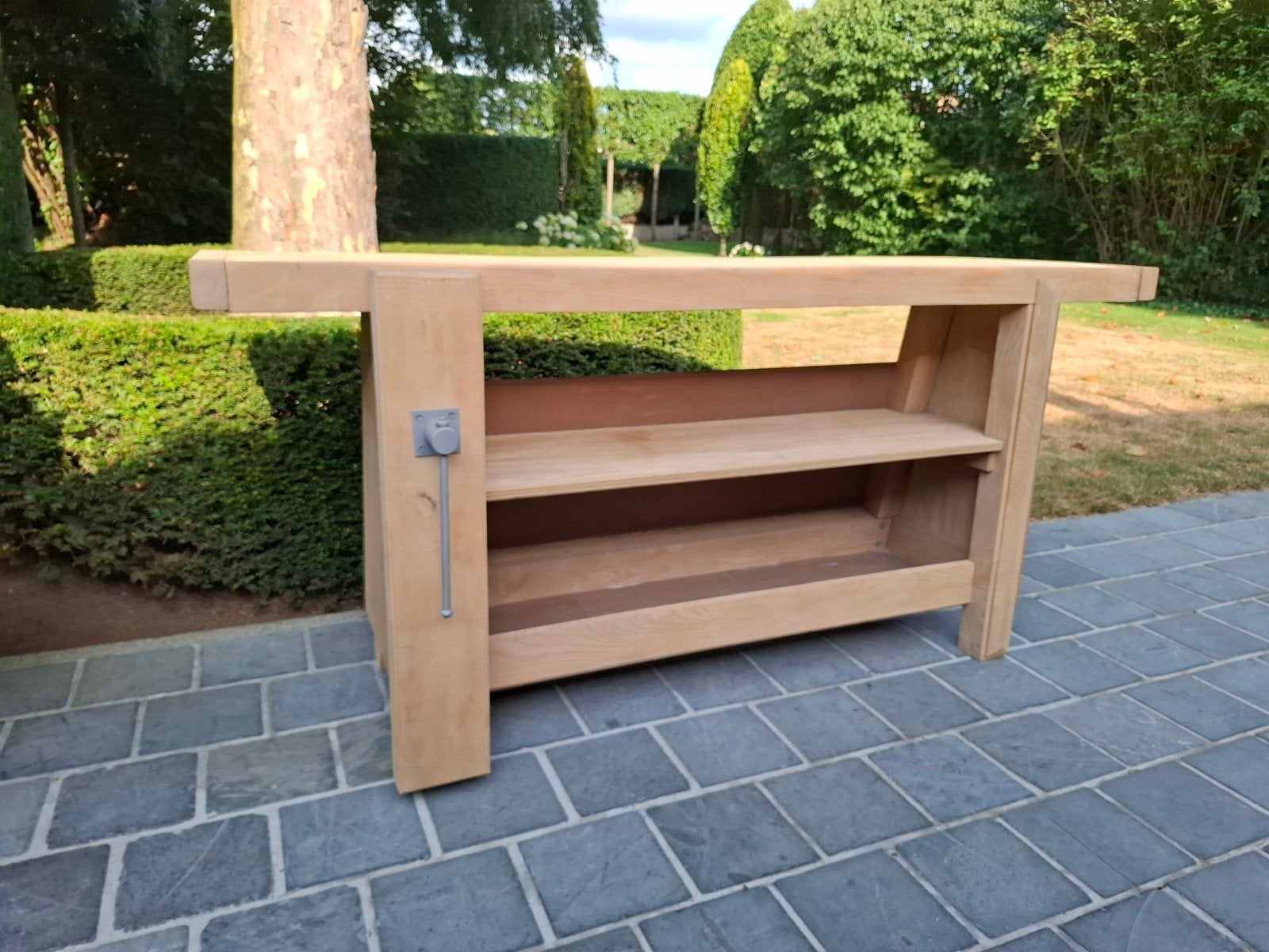 Geluchtgomde werkbank/sidetable, Ophalen of Verzenden