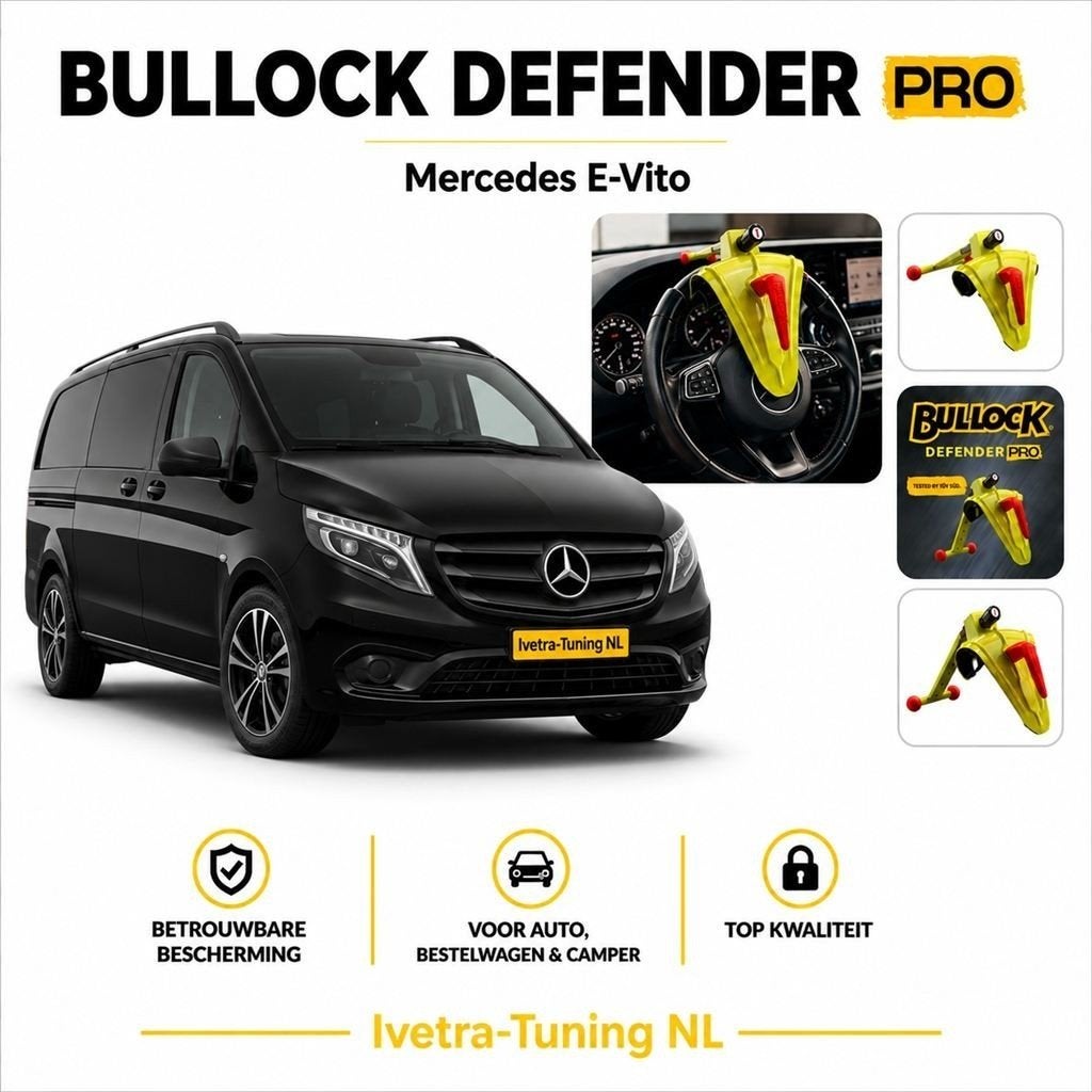 Stuurslot Mercedes eVito | Beveiliging Mercedes eVito, Ophalen of Verzenden, Nieuw