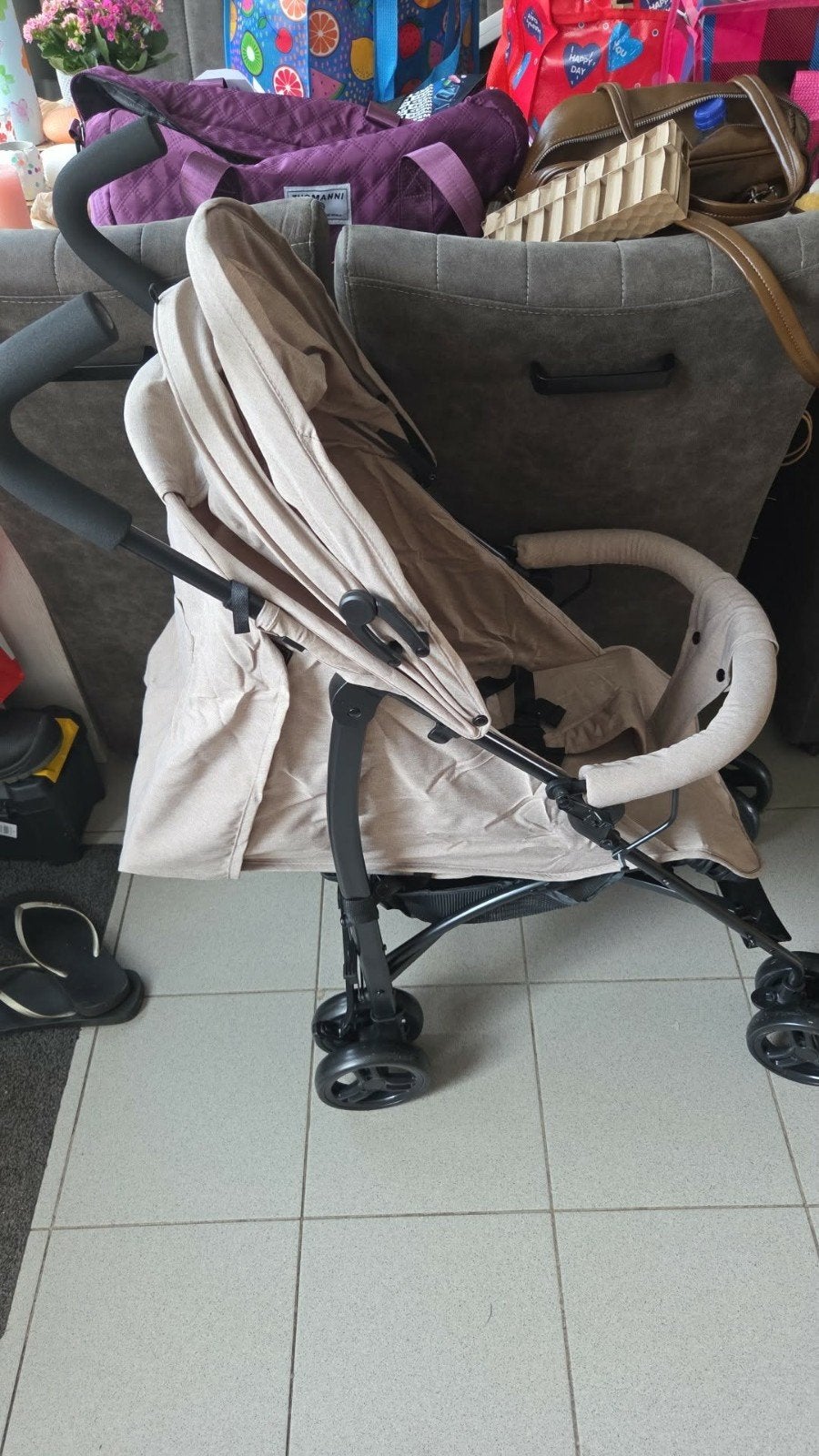plooibuggy, Kinderen en Baby's, Buggy's, Ophalen, Zo goed als nieuw, Verstelbare rugleuning
