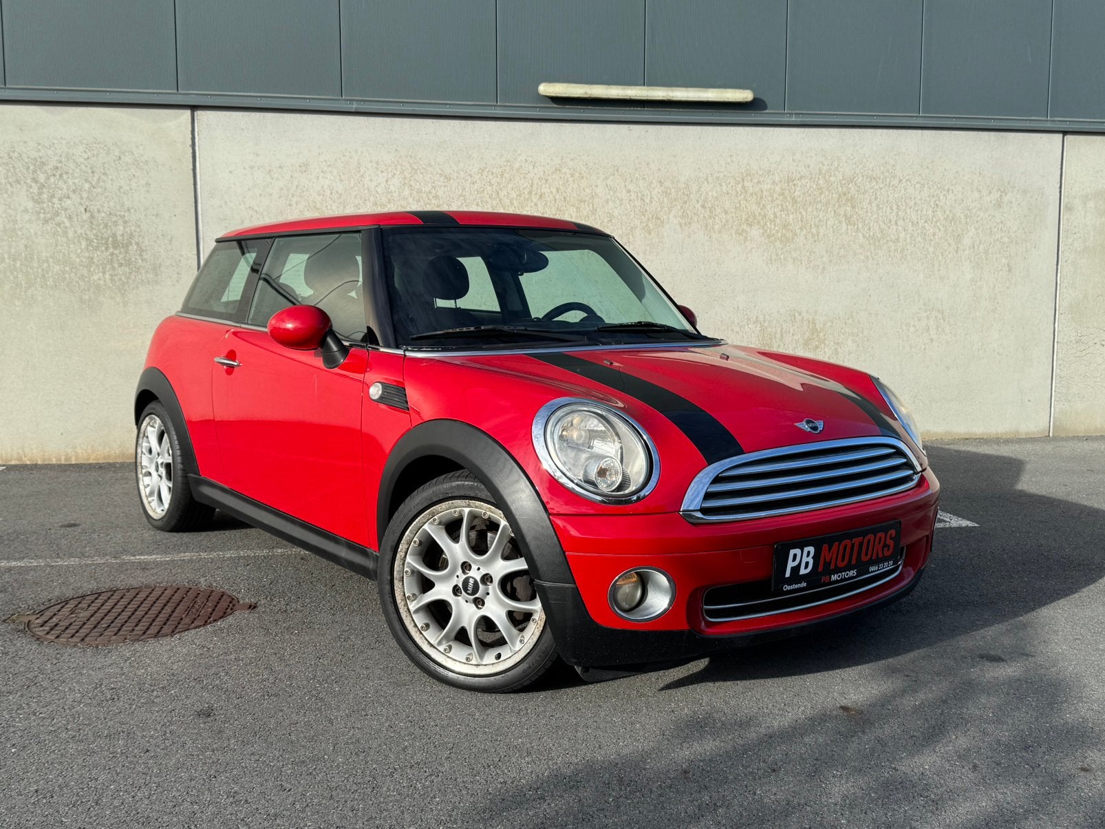 Mini cooper - 2007 - 173.000 km - benzine 1.6 - carpass, Auto's, 4 zetels, 1600 cc, Bedrijf, Handgeschakeld