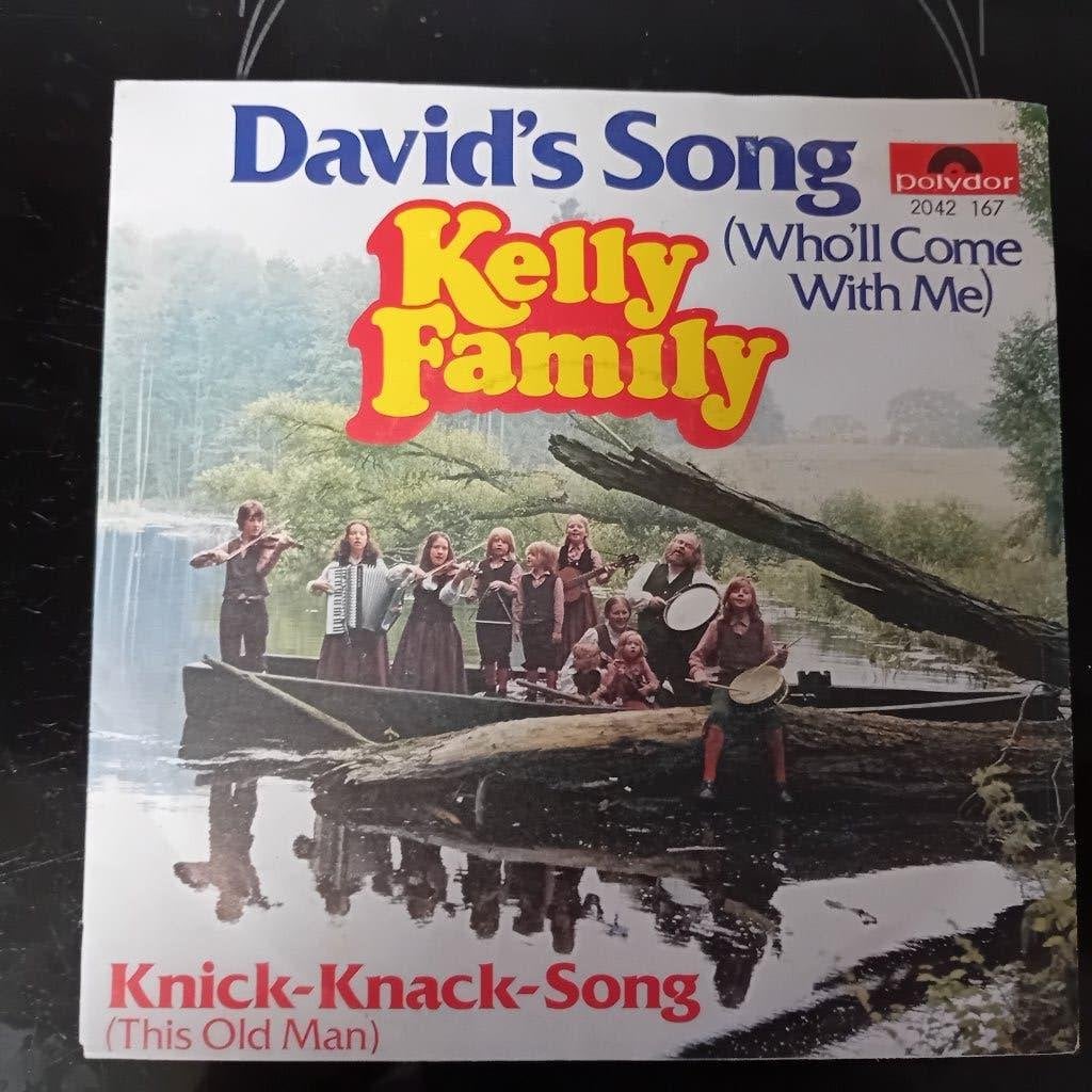 Chanson de David de la famille Single Kelly, Enlèvement ou Envoi, Utilisé, 7 inch