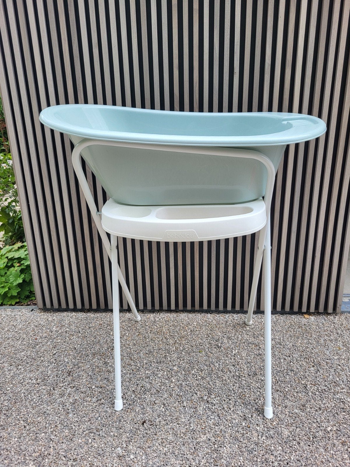 babybad met of zonder badstaander, Kinderen en Baby's, Badjes en Verzorging, Ophalen, Zo goed als nieuw, Badje, Bébé-jou