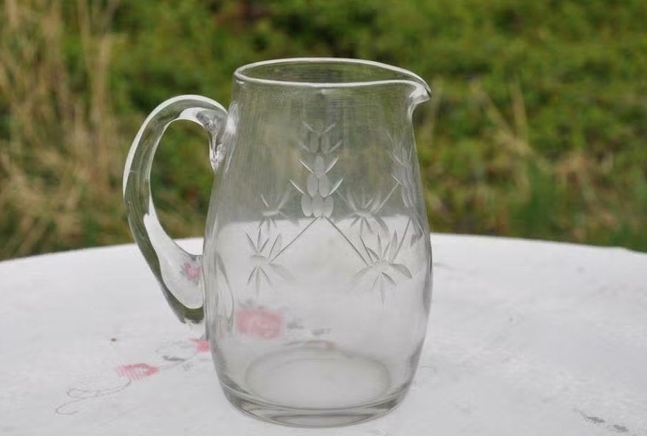 § pichet en cristal taillé, Antiquités & Art, Enlèvement ou Envoi