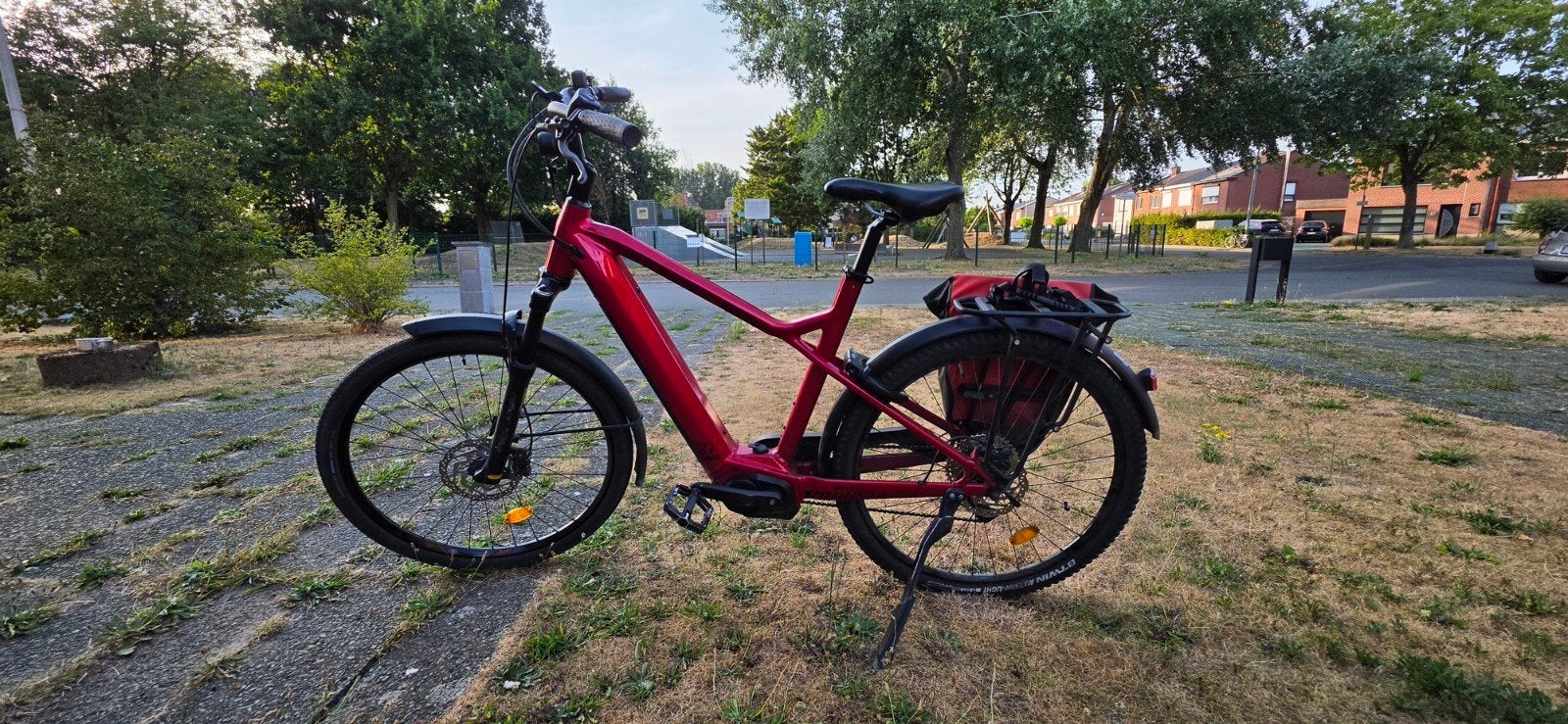 Moustache e-bike xroad 7, 2020. (performance line cx), 51 à 55 cm, 50 km par batterie ou plus, Enlèvement, Utilisé