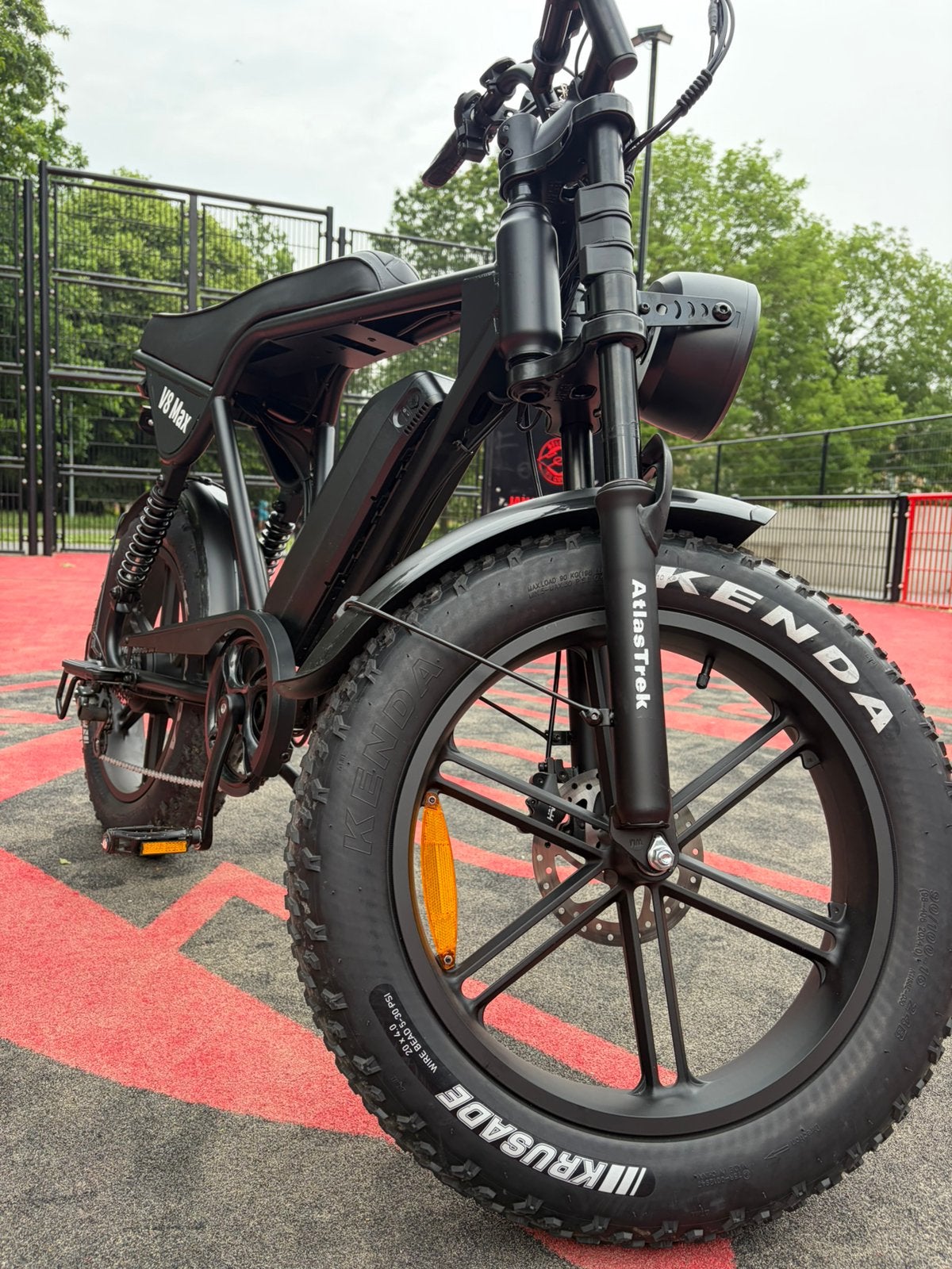 Elektrische fiets (Fatbike), Ophalen of Verzenden, Zo goed als nieuw