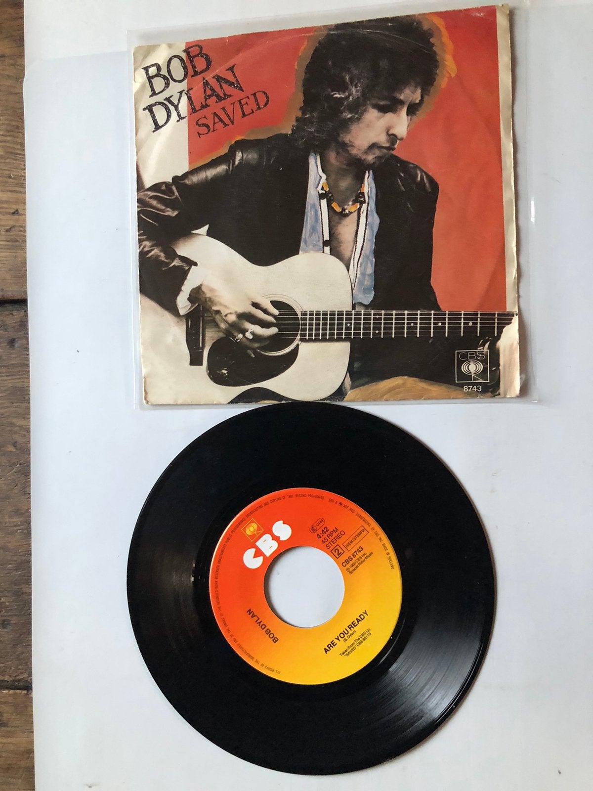 Bob Dylan: saved ( 1980), Verzenden, Zo goed als nieuw