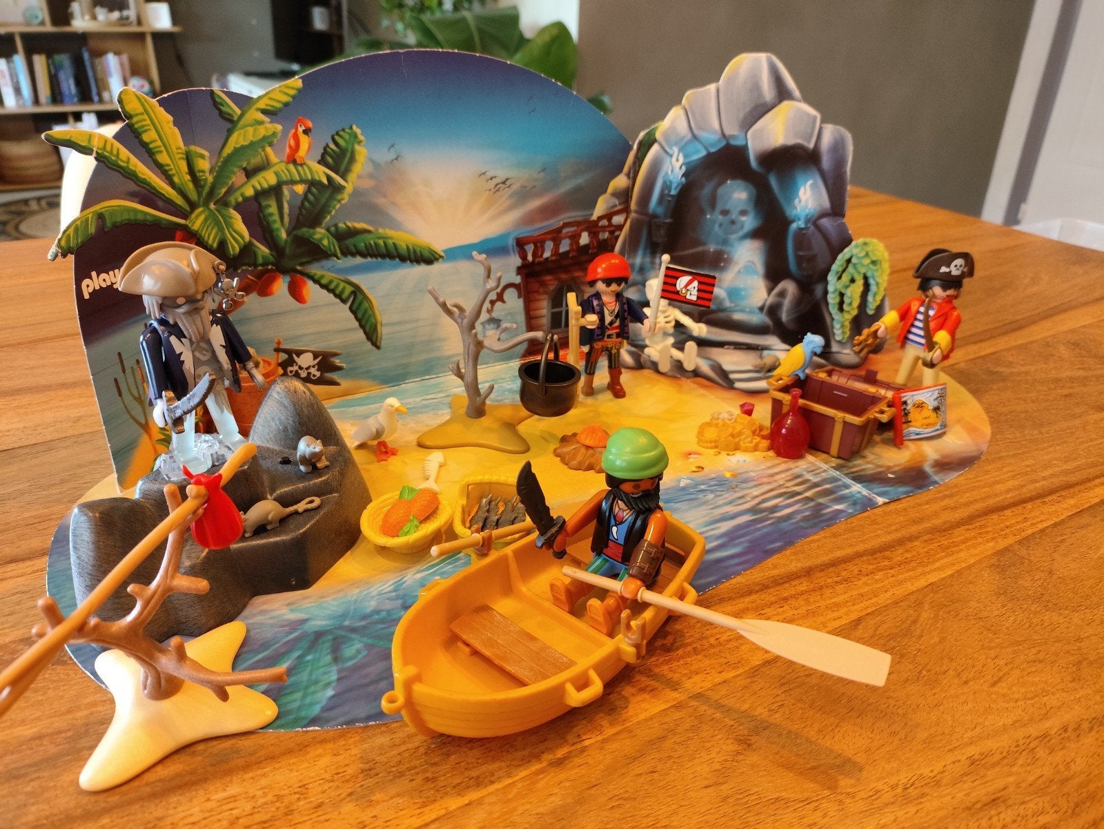 Playmobil île aux pirates, Enlèvement ou Envoi