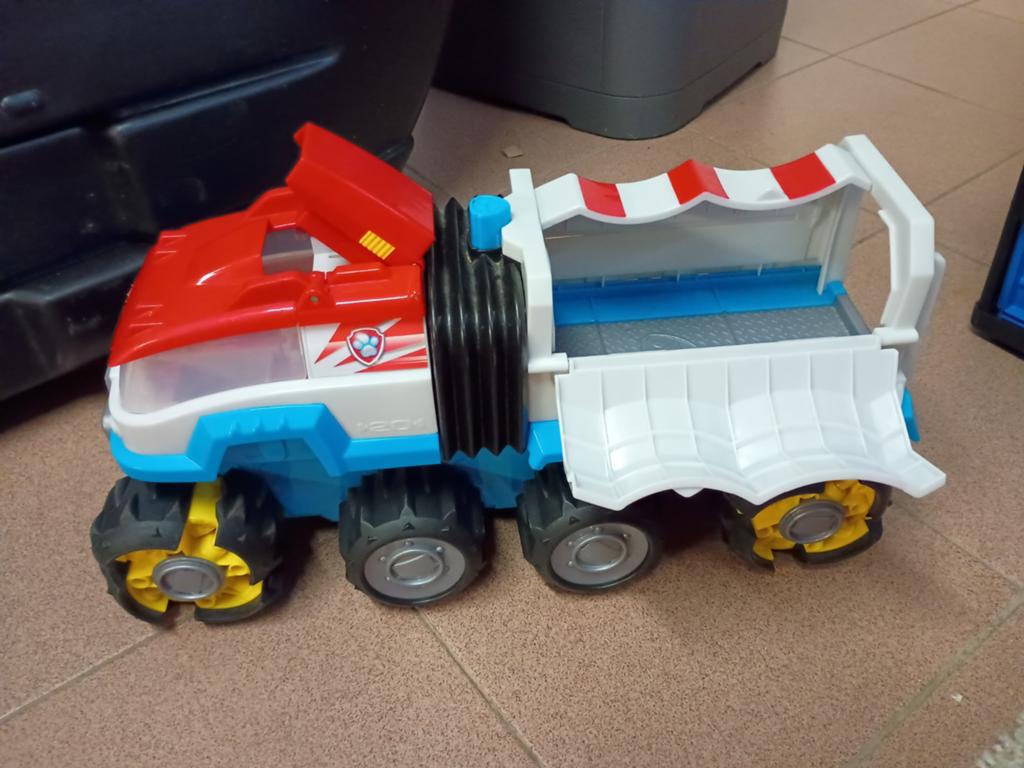 Paw patrol truck, Ophalen
