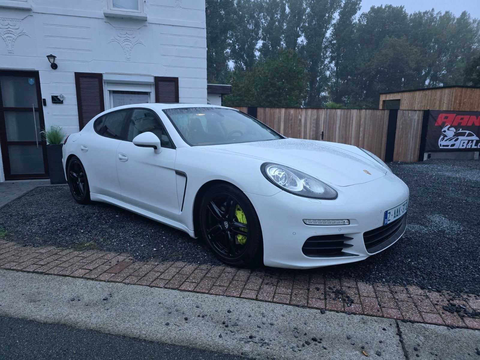 Porsche Panamera S-E Hybride reeds blanco gvv, Autos, Cuir, Achat, Euro 6, Entreprise
