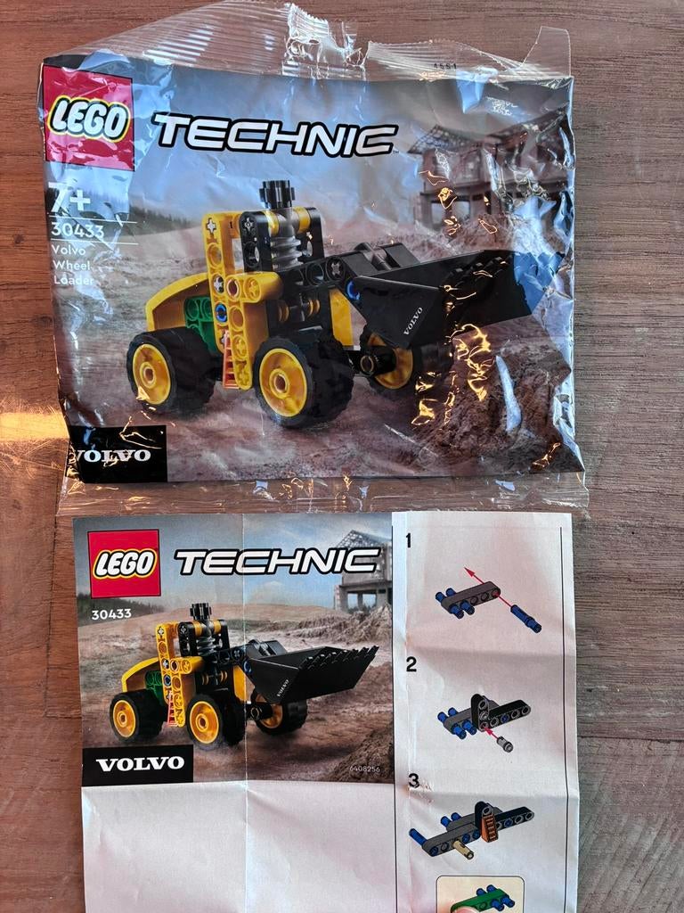 Lego Technic 30433 - Volvo Wiellader, Kinderen en Baby's, Speelgoed | Duplo en Lego, Gebruikt, Lego, Complete set, Compleet, Technic