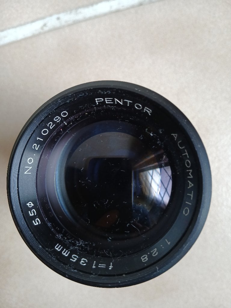 Objectif pentor automatic 1:28 / 135 mm. Vintage., Enlèvement ou Envoi, Utilisé, Autres marques