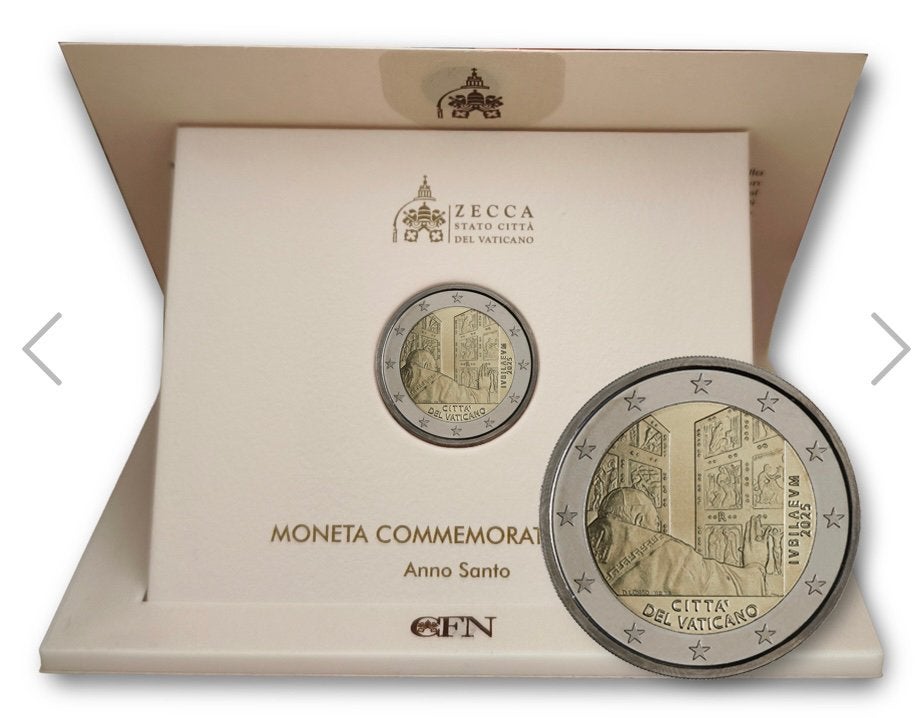 2 Euro Vaticaan 2025 Heilig Jaar, Postzegels en Munten, Munten | Europa | Euromunten, Ophalen of Verzenden, Vaticaanstad, 2 euro