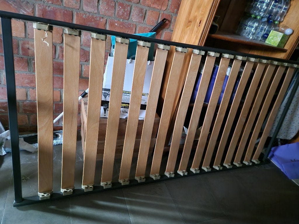 Lattenbodem 90x200, Huis en Inrichting, Ophalen, 90 cm, Eenpersoons, Zo goed als nieuw