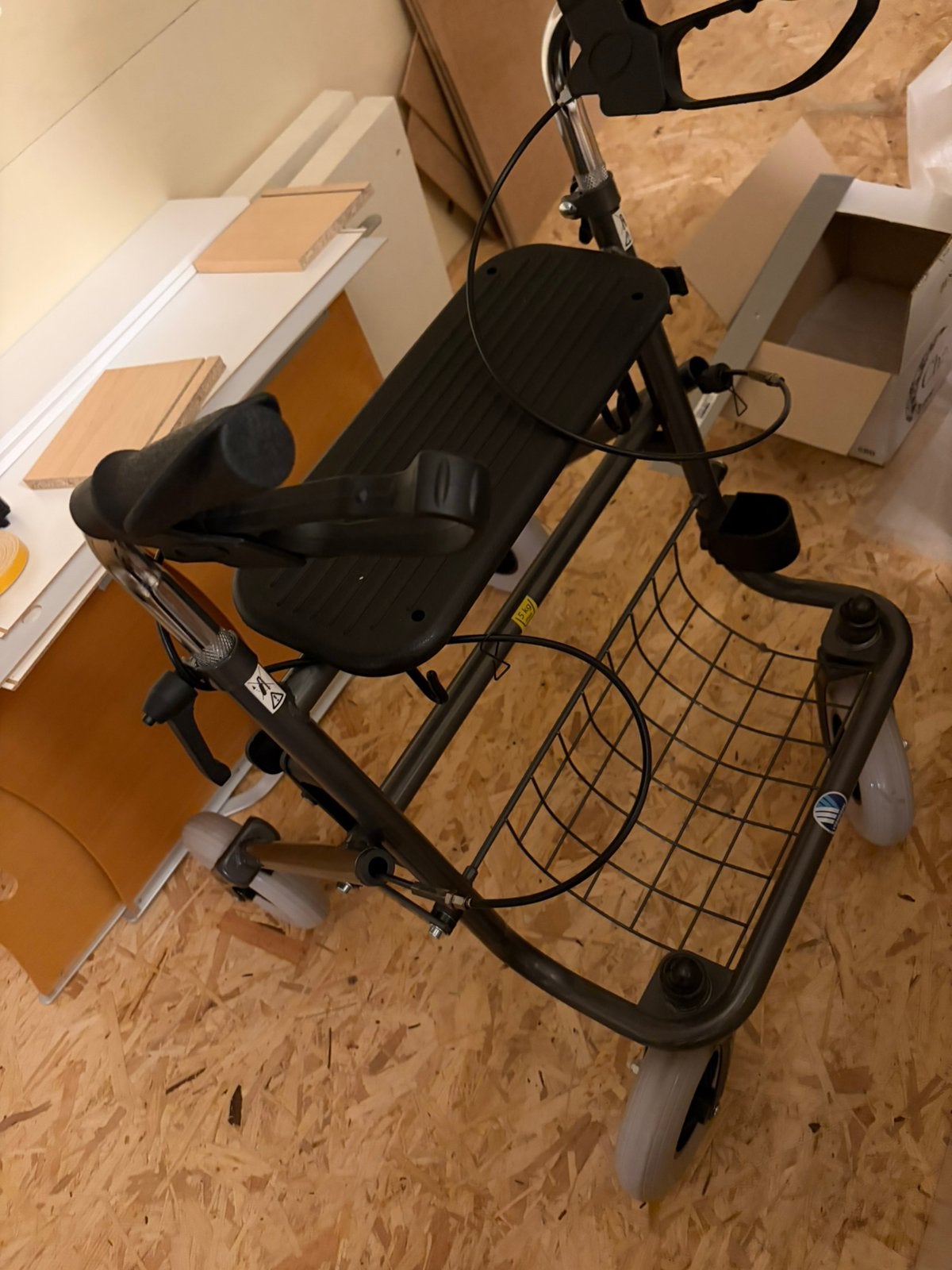 Rollator Vermeiren, Ophalen, Opvouwbaar, Gebruikt