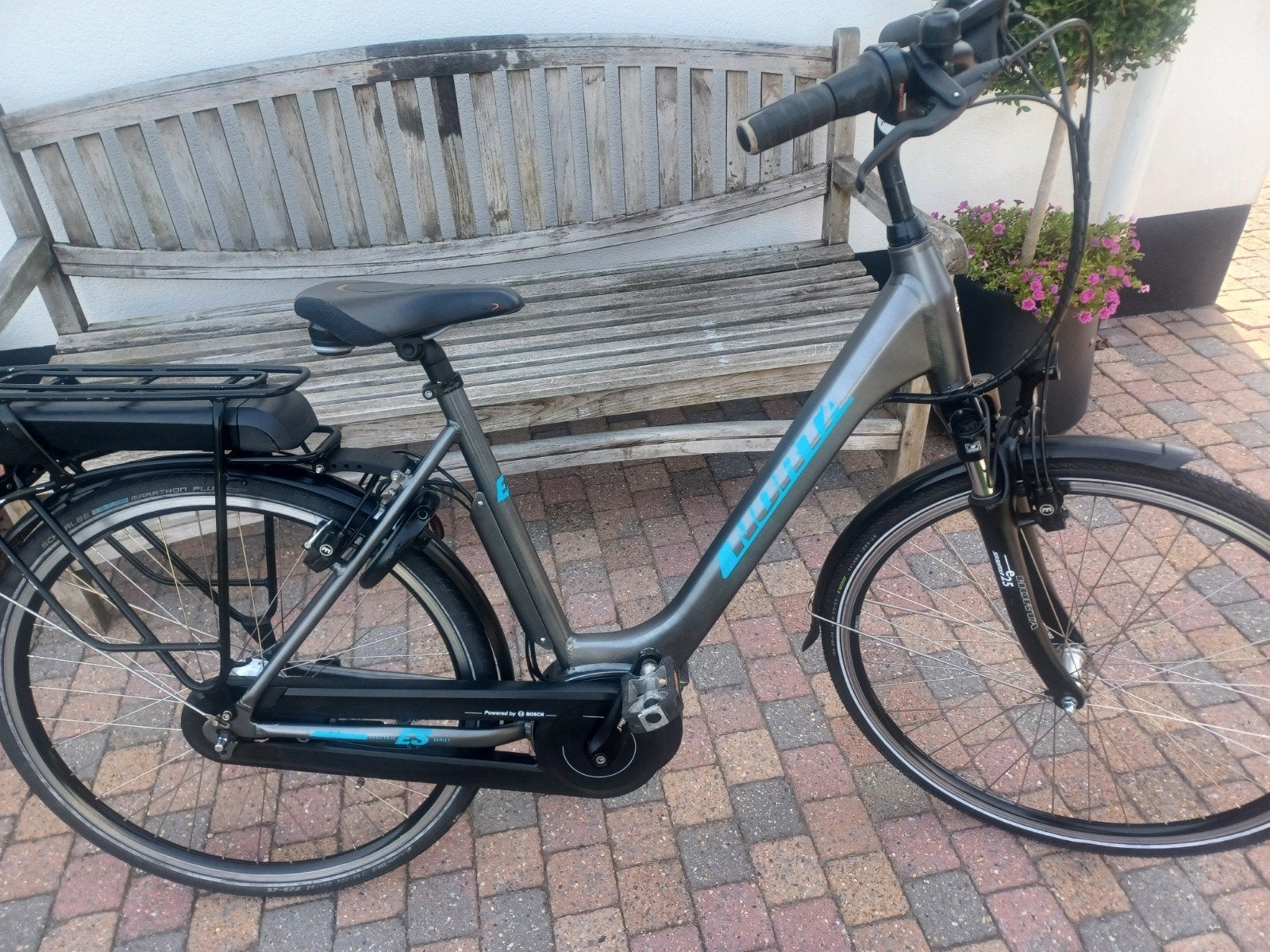 norta B2.400 bosch middenmotor, Fietsen en Brommers, Elektrische fietsen, 51 tot 55 cm, Ophalen, Zo goed als nieuw, 50 km per accu of meer