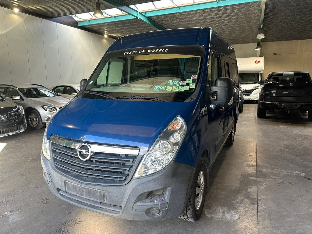 OPEL MOVANO 2.3 CDTi  L2H2 bj. 2016 173.300km ZELFBOUWCAMPER, Caravans en Kamperen, Bedrijf
