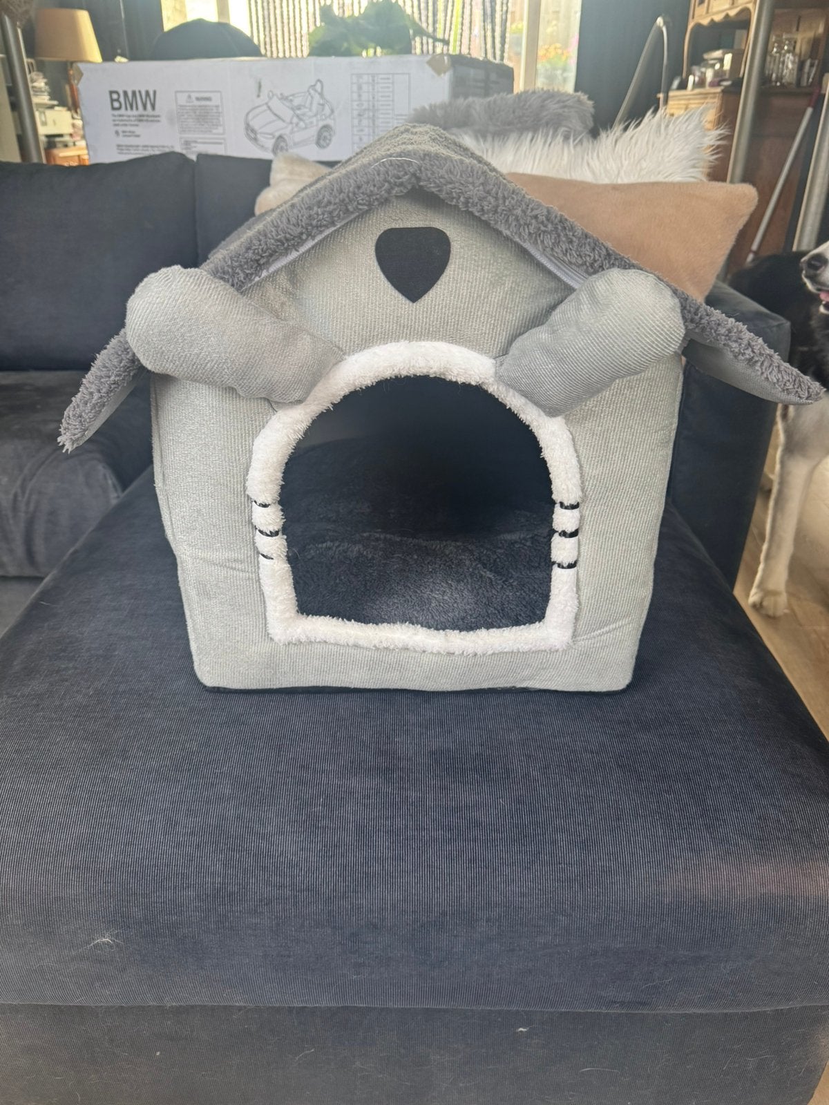 Mandje voor hondje of kat, Dieren en Toebehoren, Hondenhokken, Ophalen, Zo goed als nieuw