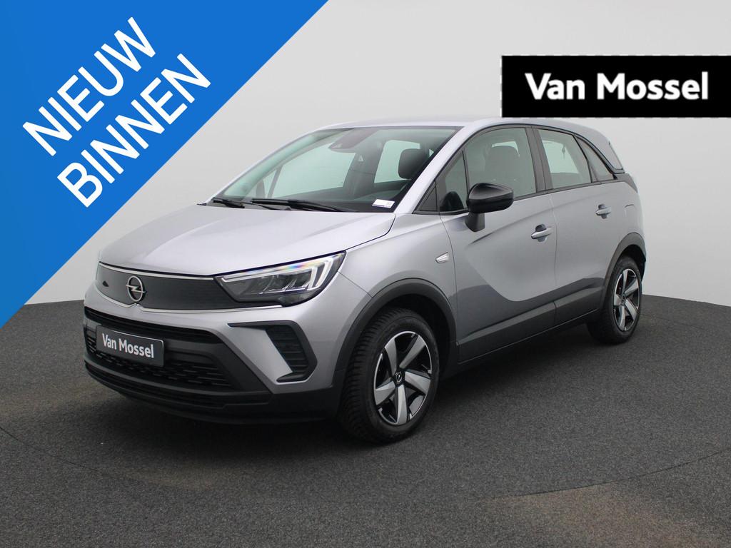 Opel Crossland 1.2 61kW S/S Edition NAVI | CAMERA | CARPLAY, Auto's, Voorwielaandrijving, Stof, Gebruikt, Zwart