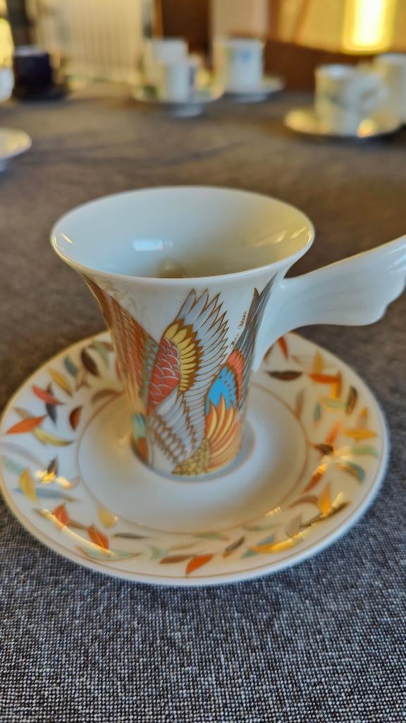 mokka espresso tas, Ophalen of Verzenden, Nieuw, Porselein, Kop en/of schotel
