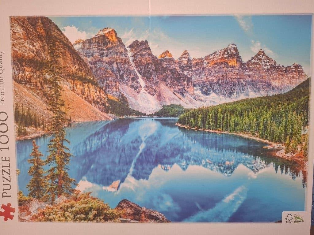 Puzzle 1000 pièces - Canada, Hobby & Loisirs créatifs, Enlèvement ou Envoi, 500 à 1500 pièces, Comme neuf, Puzzle