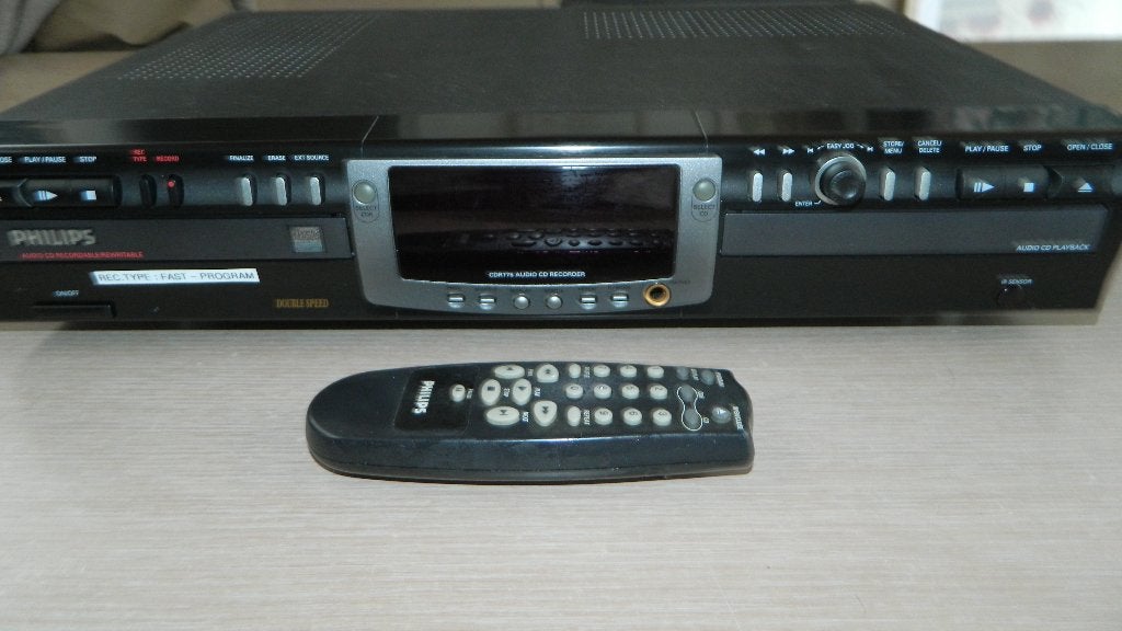 double cd graveur philips CDR-775, Enlèvement ou Envoi, Comme neuf, Philips, Changeur