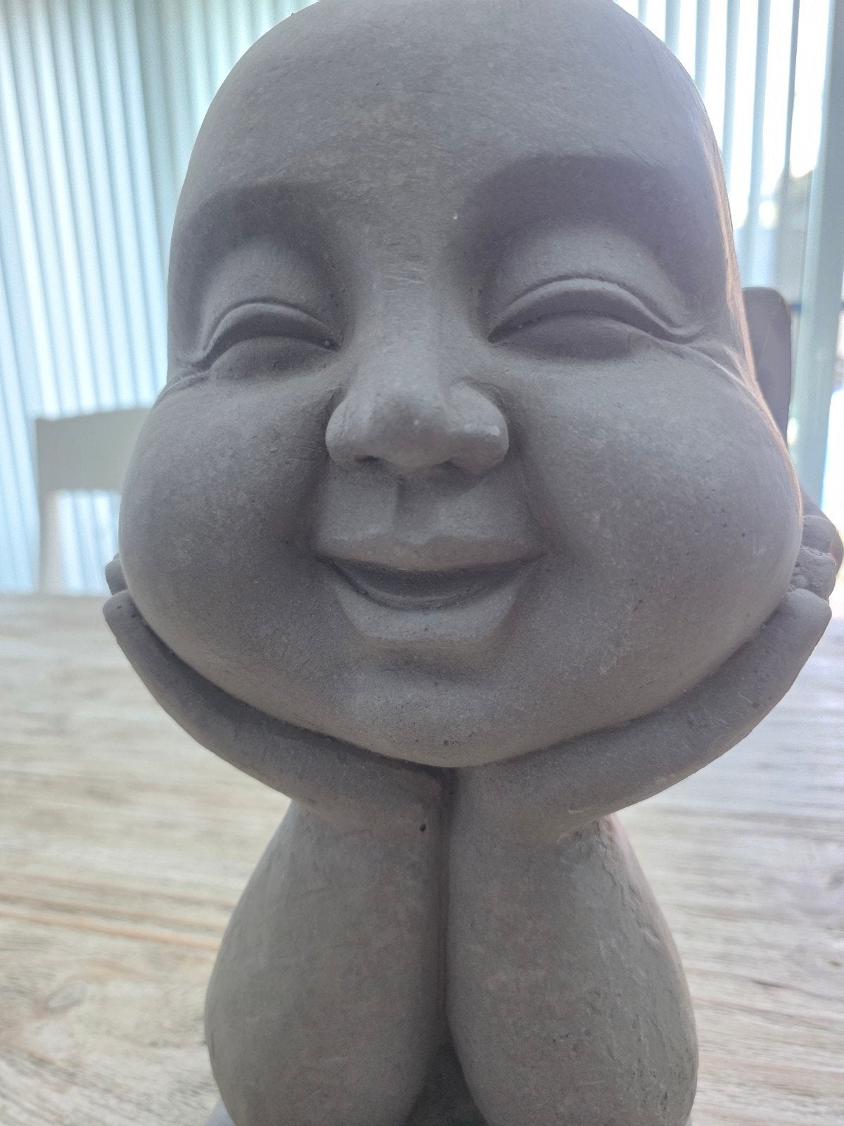 Jardin d'ambiance/statue d'intérieur — Moine qui rit, Enlèvement ou Envoi