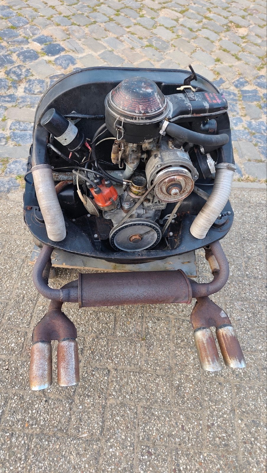 Vw kever motor 1200, Ophalen