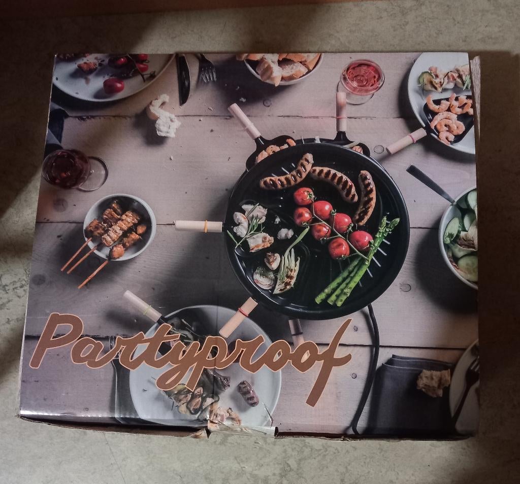 Raclette Grill & Mini-Crêpe, Enlèvement, Neuf, 8 personnes et plus