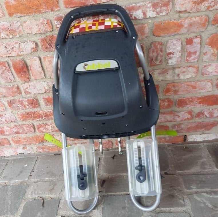 fietszitje/fietsstoel vooraan - Evergem, Vélos & Vélomoteurs, Accessoires vélo | Sièges de vélo, Enlèvement, Comme neuf, Siège avant