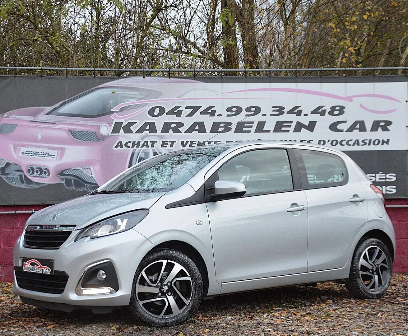 Peugeot 108 1.0 VTi Allure BOITE AUT CARPLAY CAM CLIM 16.789, Automaat, 4 zetels, Stof, 1 kg