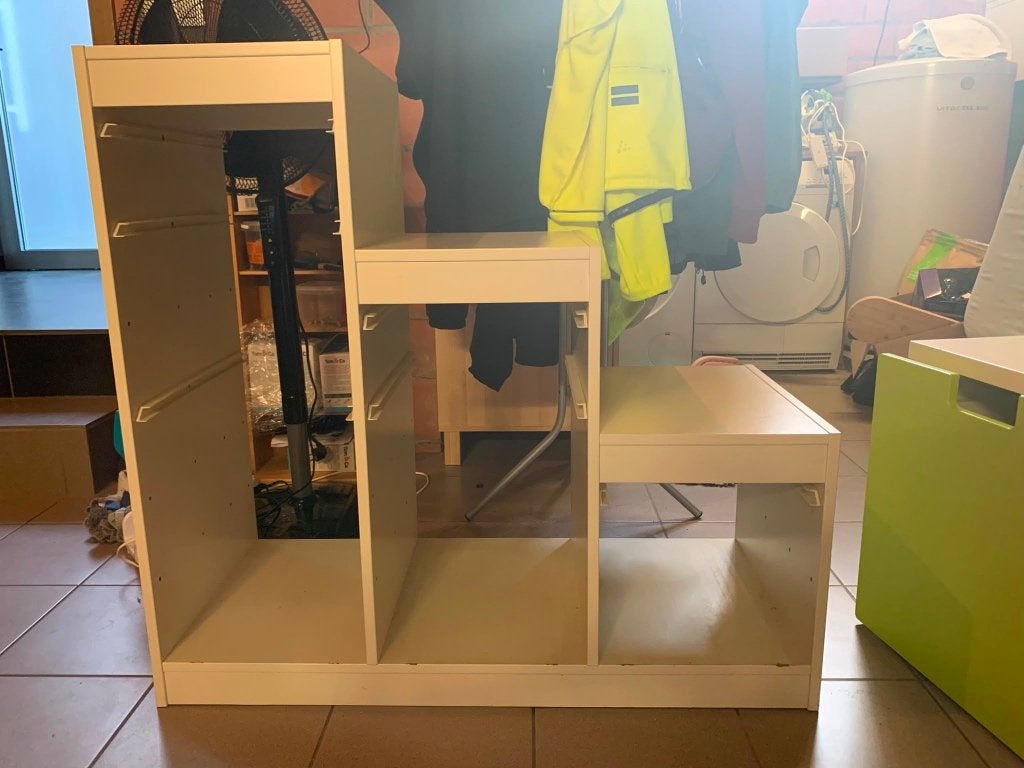 Ikea Trofast met bakjes, Ophalen, Gebruikt, Kast