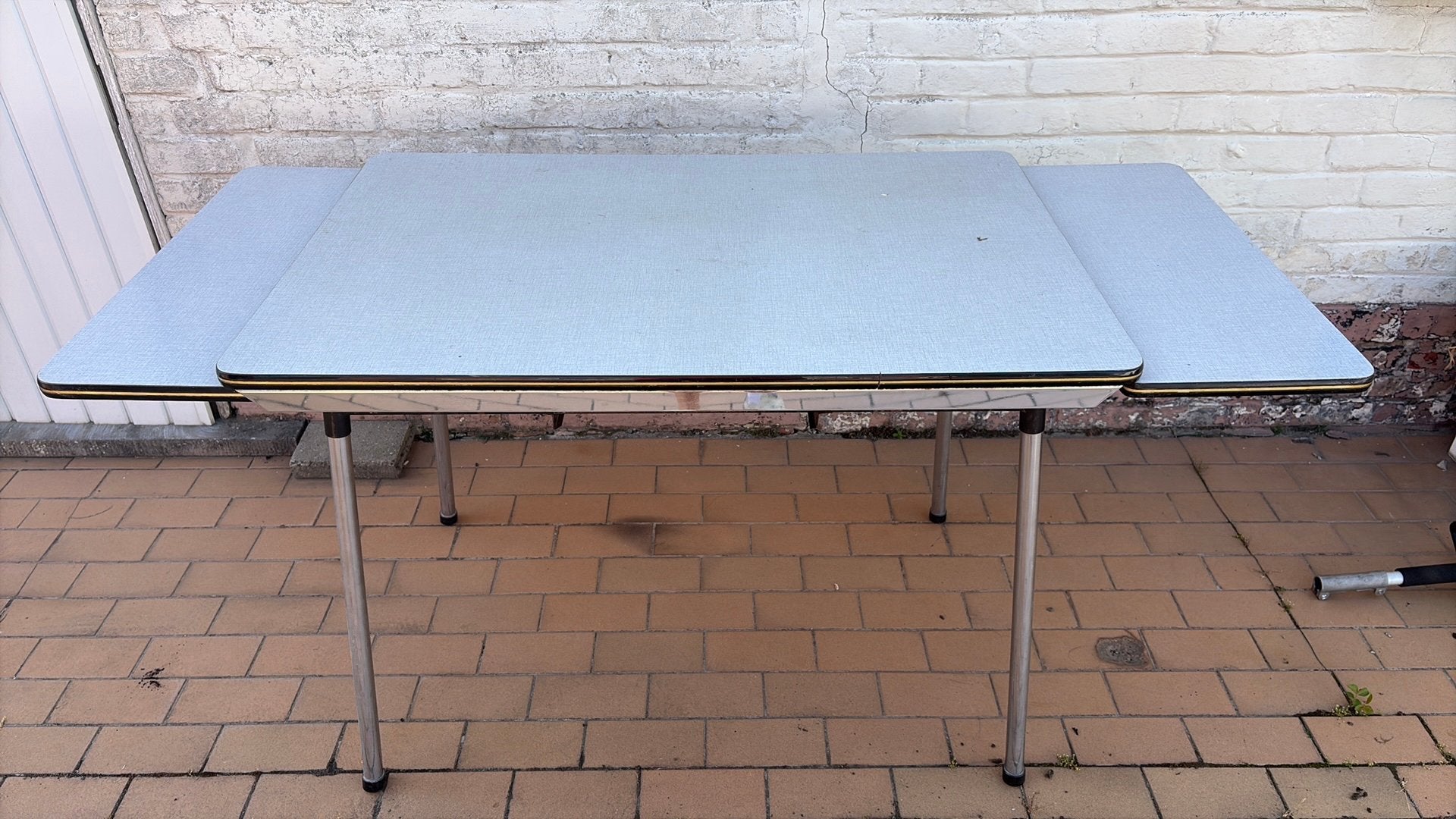 Oude keukentafel, Huis en Inrichting, Tafels | Eettafels, Ophalen, Gebruikt