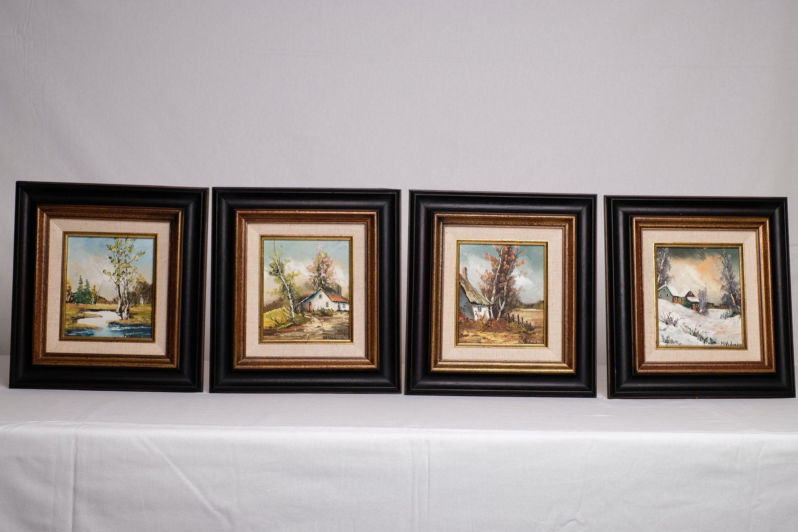 4 tableaux de N. Verheyden, Enlèvement