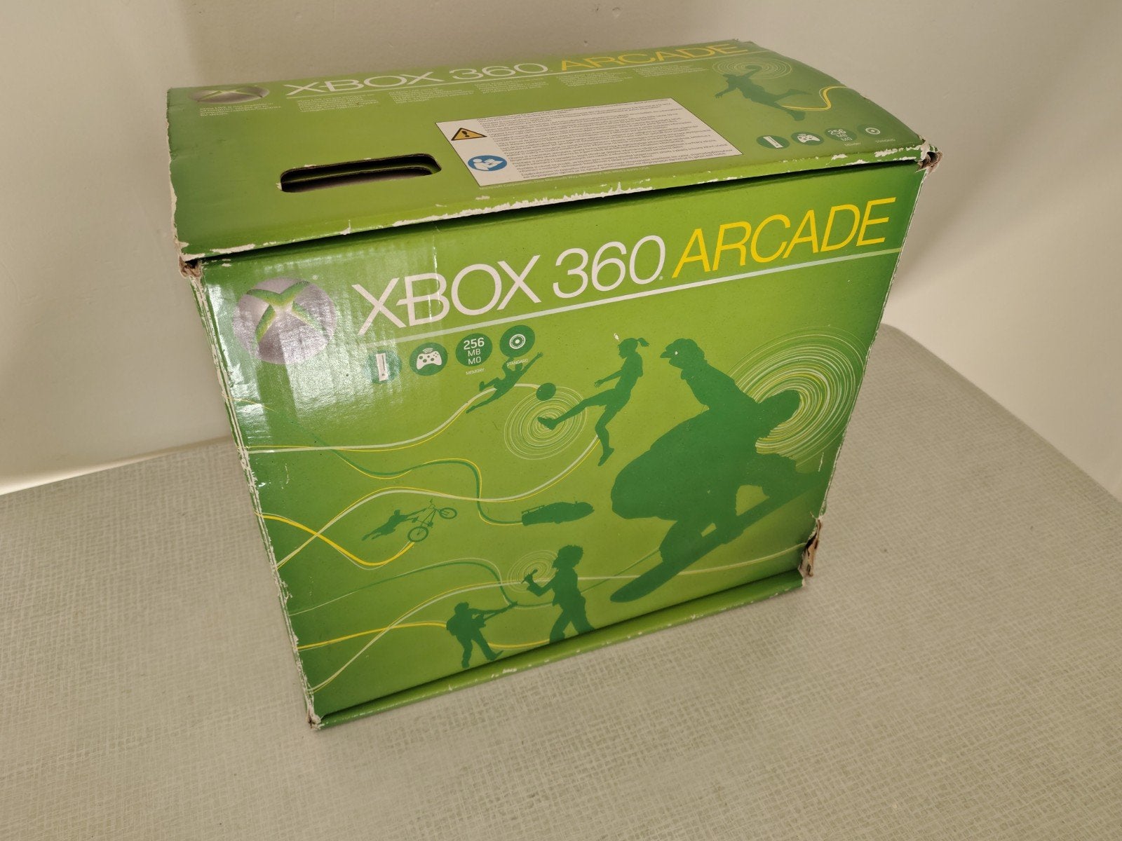 Xbox 360 wit + 3 controllers – werkend, Games en Spelcomputers, Ophalen, Gebruikt, Met 3 controllers of meer, 360 Arcade of Core