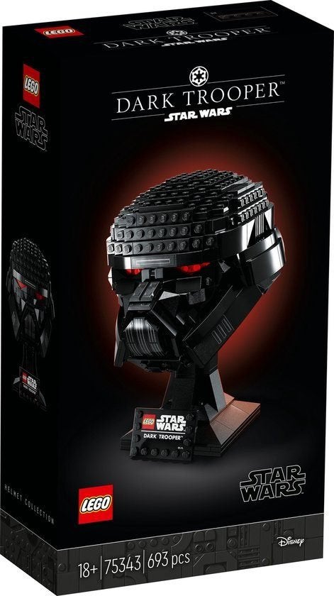 LEGO STAR WARS 75343 Dark trooper helm nieuw, Star Wars, Lego, Nieuw, Ophalen of Verzenden