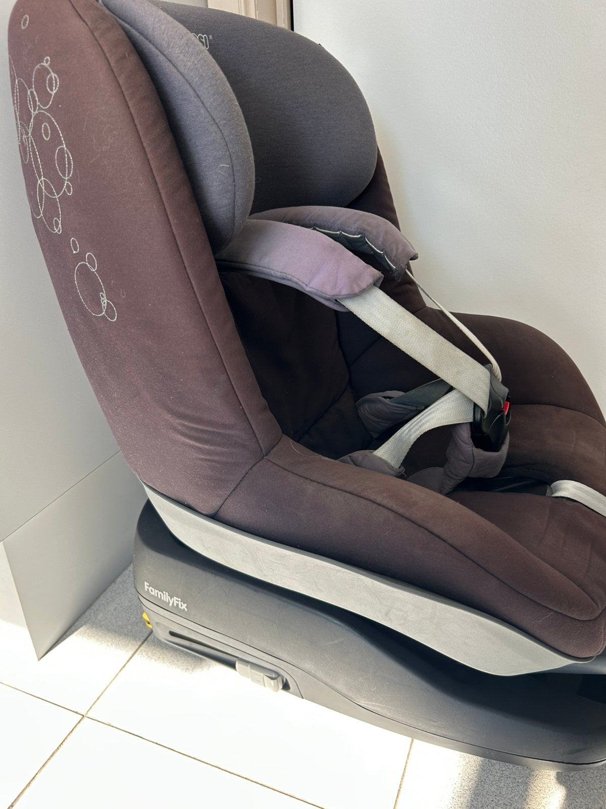 Maxi-cosi met familyfix, Ophalen, Gebruikt, Maxi-Cosi