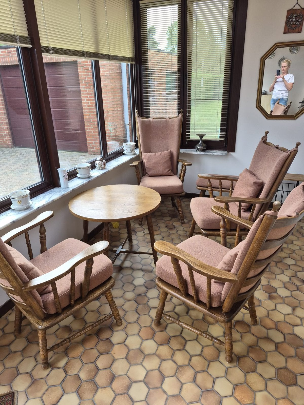 Stoelen en tafel, Antiek en Kunst, Ophalen