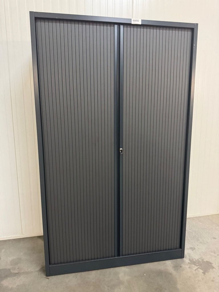 Armoire à portes roulantes Pami 196x120x45cm, 25 à 50 cm, Synthétique, Avec serrure, 100 à 150 cm